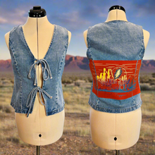 Load image into Gallery viewer, Desert Trippin’ Grateful Dead Road Trip Vest - Size Small and Large