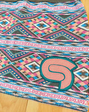 Load image into Gallery viewer, Comfy Cotton Aztec STS9 Mini Party Skirt - Size Medium (6/8)