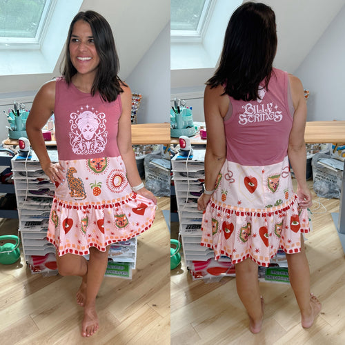 Billy Strings Fortune Teller Tattoo Dress - Size S/M or Medium