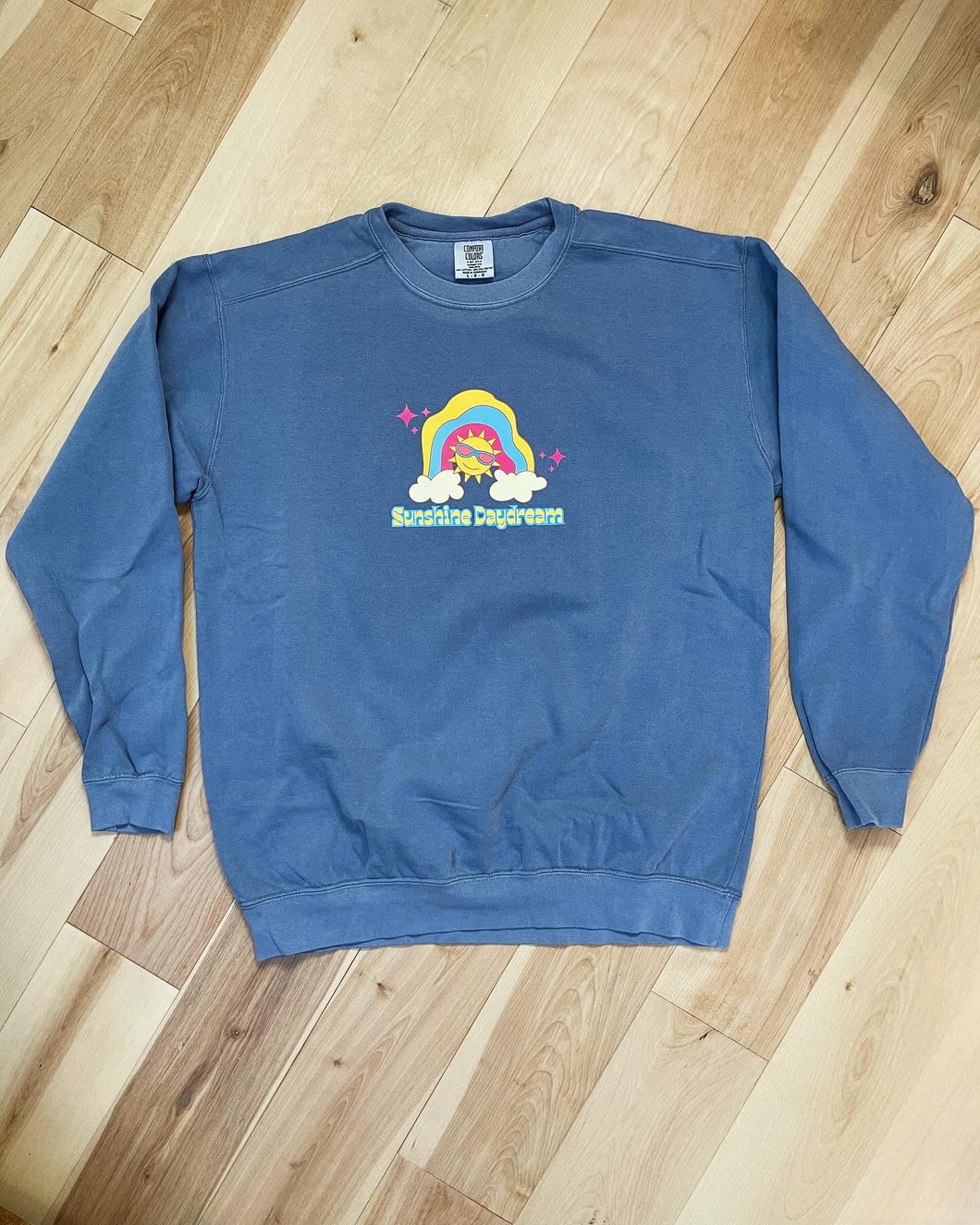 Sunshine Daydream Blue Jean Comfort Colors Grateful Dead Sweatshirt