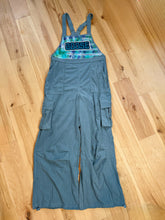 Load image into Gallery viewer, Tie Dye Goose Corduroy Cargo Overalls - One Size Small left!