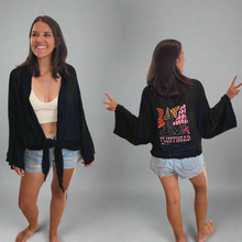 Load image into Gallery viewer, Phish Fluffhead Flounce Sleeve Tie Front Kimono - One Size Fits All! (LAST ONE!)