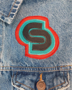 STS9 Tribal Fringy Denim Jacket - ONE Ladies size Small Left!