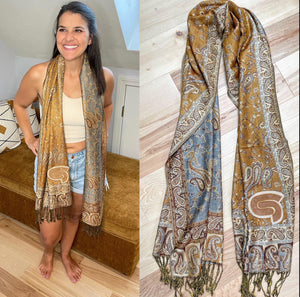 STS9 Paisley Party Pashminas