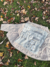 Load image into Gallery viewer, Goose Fall Tour Quilted Oatmeal Pendleton Inspired Jacket - ONE Size Medium!