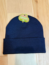 Load image into Gallery viewer, Navy Sparkly Phish Donut Organic Cotton Beanie - Only 3 Made