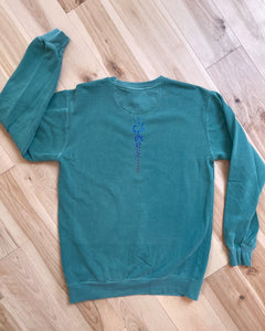 Mike’s Groove Stealth Green Comfort Colors Crewneck Phish Sweatshirt