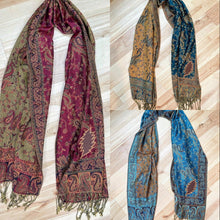 Load image into Gallery viewer, Grateful Paisley Pashmina