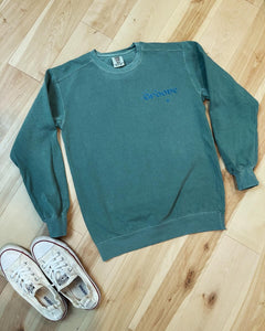 Mike’s Groove Stealth Green Comfort Colors Crewneck Phish Sweatshirt