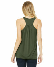 Load image into Gallery viewer, Cassidy Grateful Dead Deep Green Flowy Racerback Tanks - Size S&gt;2XL