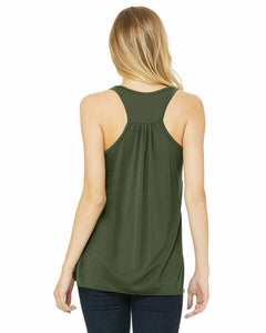 Cassidy Grateful Dead Deep Green Flowy Racerback Tanks - Size S>2XL