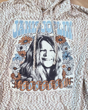 Load image into Gallery viewer, Janis Joplin Hooded Mosaic Pocket Poncho - One size fits all! (Only ONE Made!)