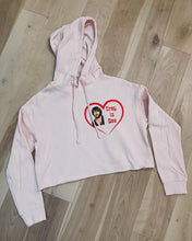 Load image into Gallery viewer, Trey is Bae Blush Cropped Phish Hoodie - Only Two More can be made!