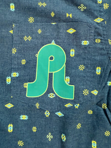 Pretty Lights Geo Buttondown Shirt - One Men’s Large!