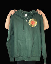 Load image into Gallery viewer, Harpua Dark Green Full Zip Phish Sweatshirt - Size XL or 2XL left (only one in each size made!)