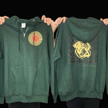 Load image into Gallery viewer, Harpua Dark Green Full Zip Phish Sweatshirt - Size XL or 2XL left (only one in each size made!)