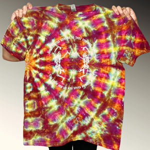 Her Life Was Saved By Rock n Roll Phish Tie Dye Tee - Size Medium