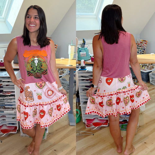 Billy Strings Moth Women Tattoo Dress - Fits a Size Med/Lrg through L/XL (ONE LEFT!)