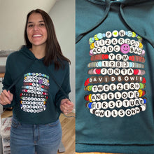 Load image into Gallery viewer, Phish Kandi EDM Bracelet Cropped Hoodies - Blush or Atlantic
