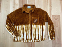Load image into Gallery viewer, Grateful Brown Corduroy Shirt Jacket - ONE Size S, M and L/XL Left