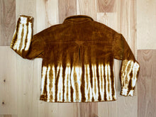 Load image into Gallery viewer, Grateful Brown Corduroy Shirt Jacket - ONE Size S, M and L/XL Left