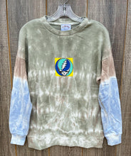 Load image into Gallery viewer, Delilah Green Stealie Tie Dye Crewnecks - Size Sm/Med left!