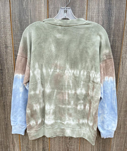 Delilah Green Stealie Tie Dye Crewnecks - Size Sm/Med left!