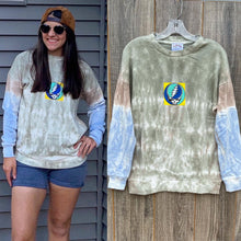 Load image into Gallery viewer, Delilah Green Stealie Tie Dye Crewnecks - Size Sm/Med left!